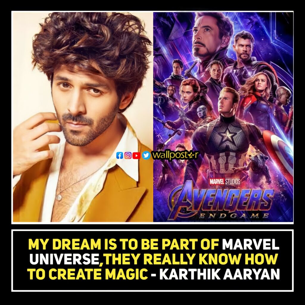 Karthik Aaryan wants to be a Part of Marvel Universe
