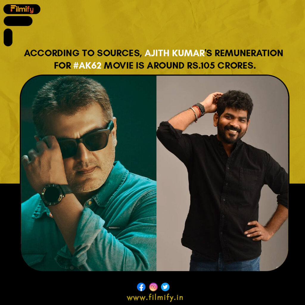 Ajith's remuneration for AK62