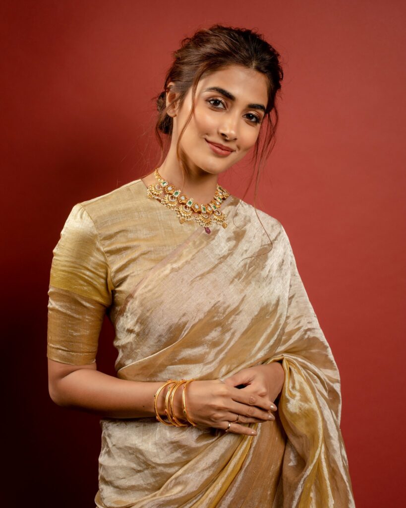 Pooja Hegde's Traditional look