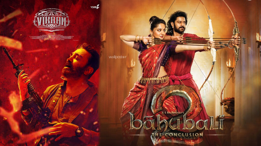 Vikram movie breaks Bahubali-2 record