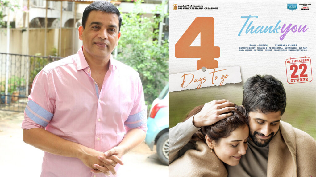 Dil Raju revealed the prices of Thank you movie tickets