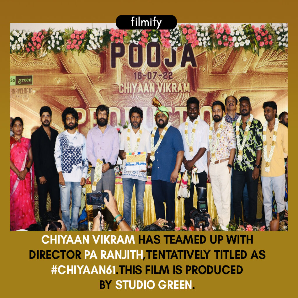 Chiyaan Vikram's next Movie Update