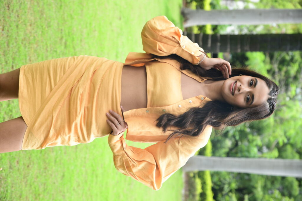 Divyansha Kaushik latest clicks in Ramarao on Duty Promotional Events