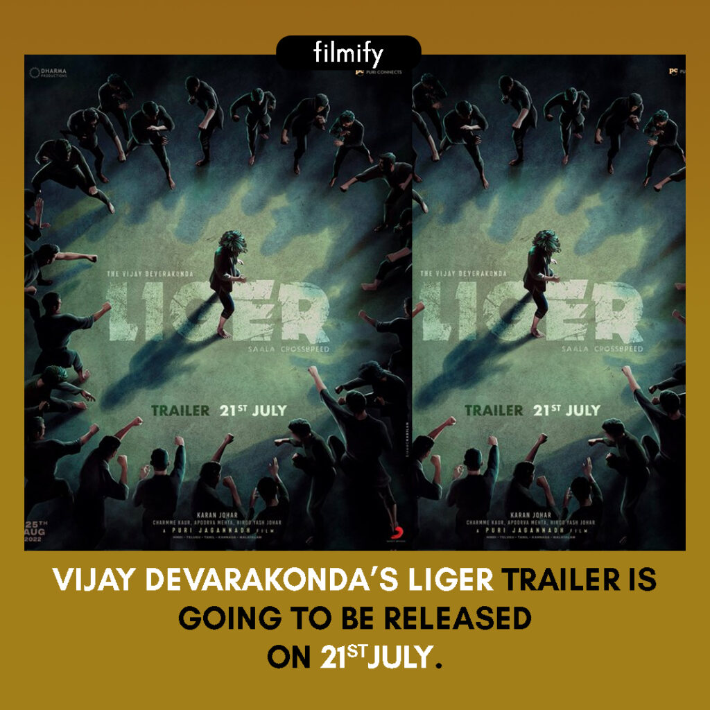 Vijay's Liger Trailer Update