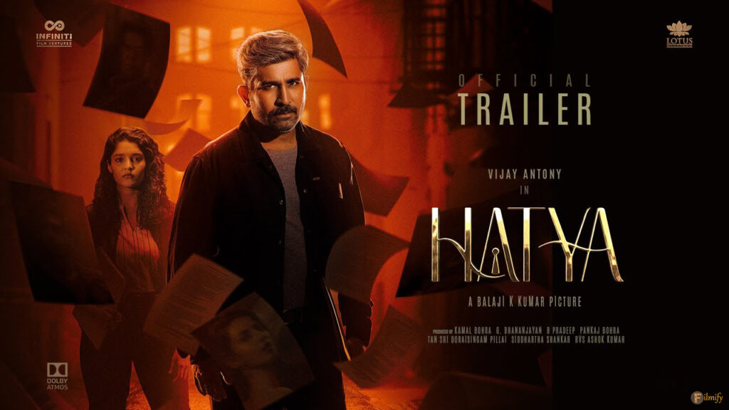 Vijay Antony's Hatya Official Trailer