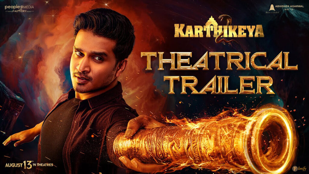 Karthikeya 2 Theatrical Trailer Nikhil, Anupama Parameshwaran
