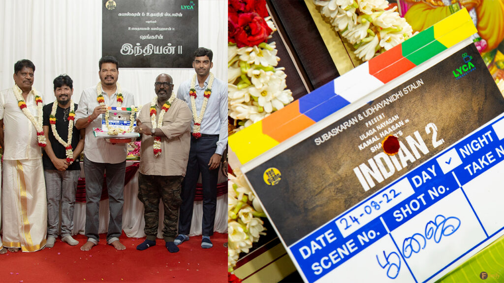 Indian2 movie shooting started with Pooja