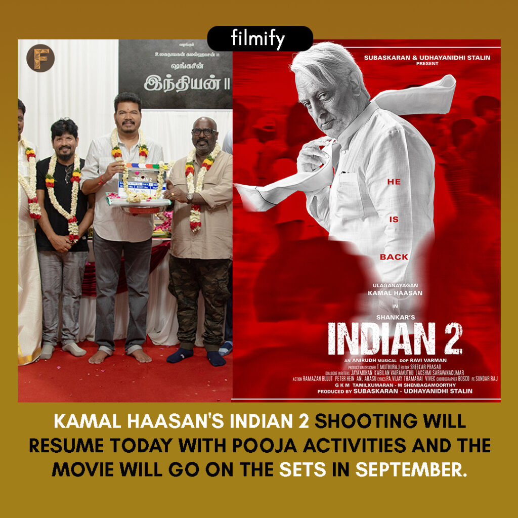 Kamal's Indian-2 Update