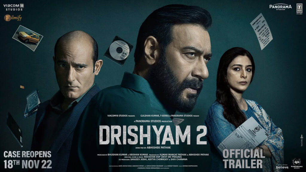 Ajay Devgn's Drishyam 2 OFFICIAL TRAILER