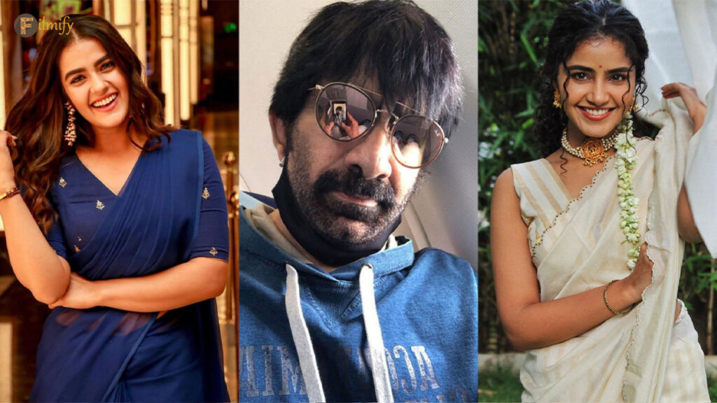Raviteja Romance with young heroines once again