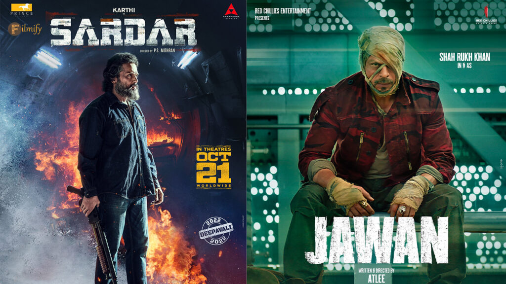Sardar and Jawan movies with same story line