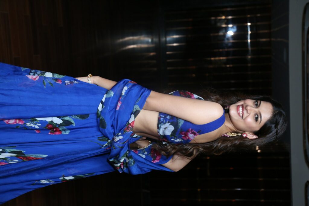 Asha Bhat Clicks at Ori Devuda Trailer launch Event
