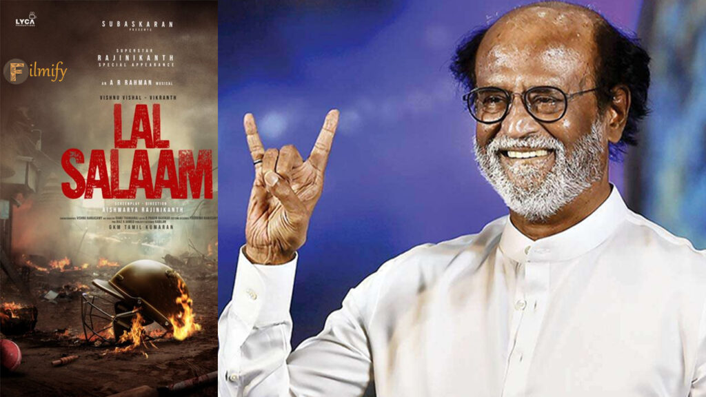 Rajinikanth will appear in a guest role in the movie Salaam