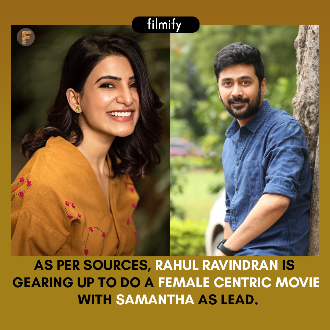 Samantha for Rahul Ravindran