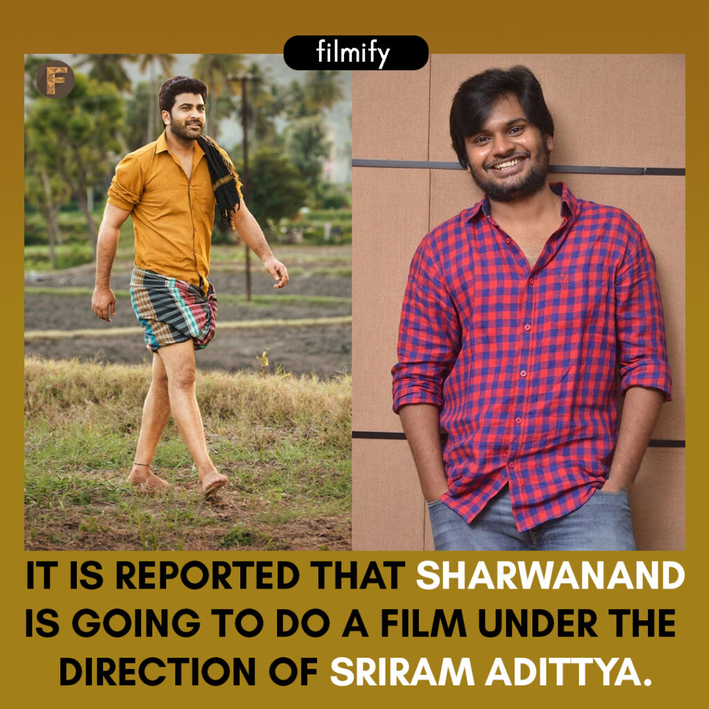 Sharwanand with Sriram