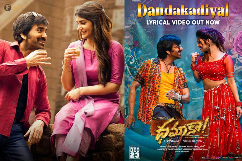 Ravi Teja : Mass song from Dhamaka