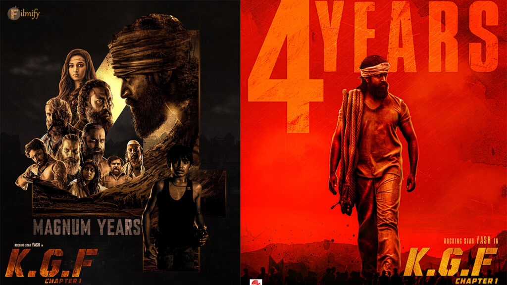 KGF : KGF Part 1 completes 4 years