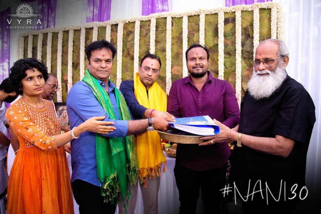 Nani30 Pooja Ceremony Clicks