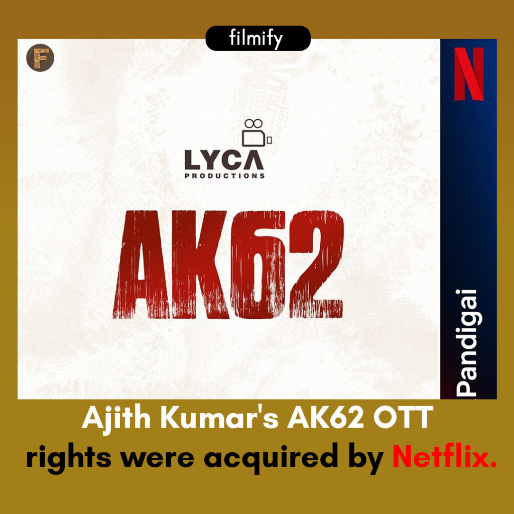 AK62 OTT Rights Were Sold...