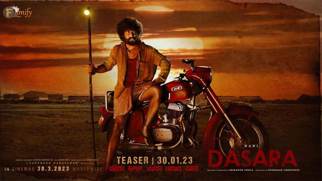 Dasara: Teaser release date is fixed