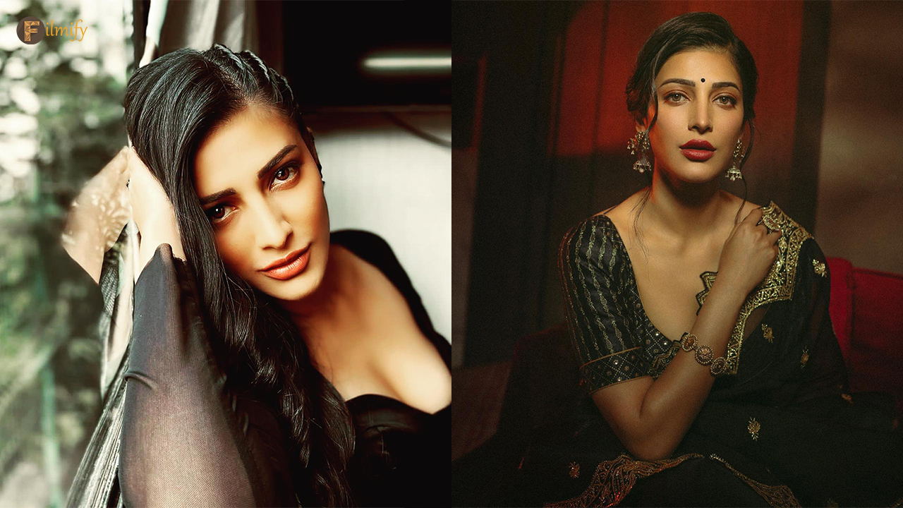 Shruthi Hassan:I am suffering from that disease.