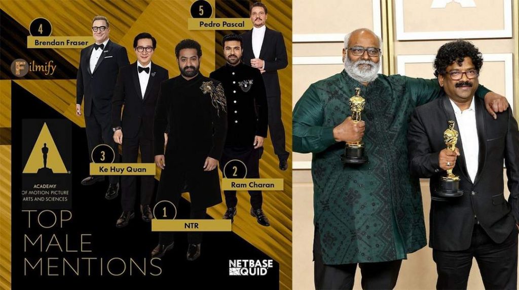 NTR, Ram Charan craze in RRR Oscar Award
