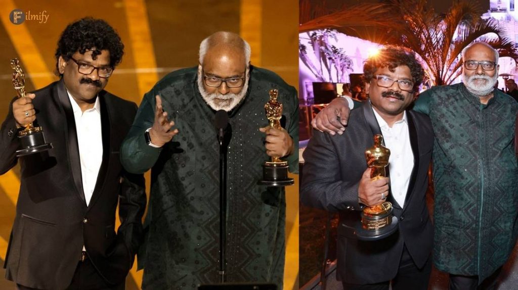 Tollywood honor for Oscar duo..!