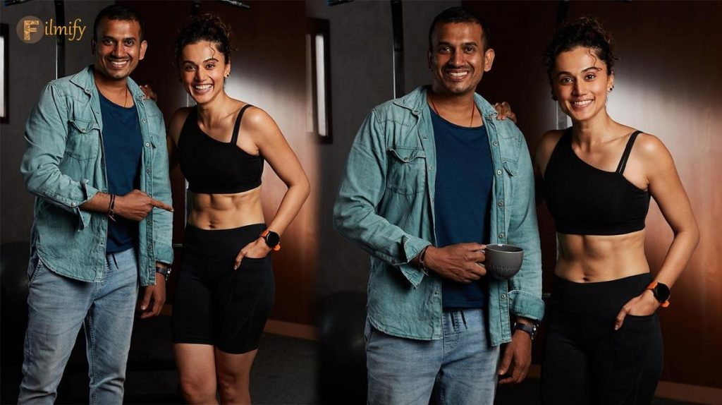Six pack body.. Taapsee has never been seen like this