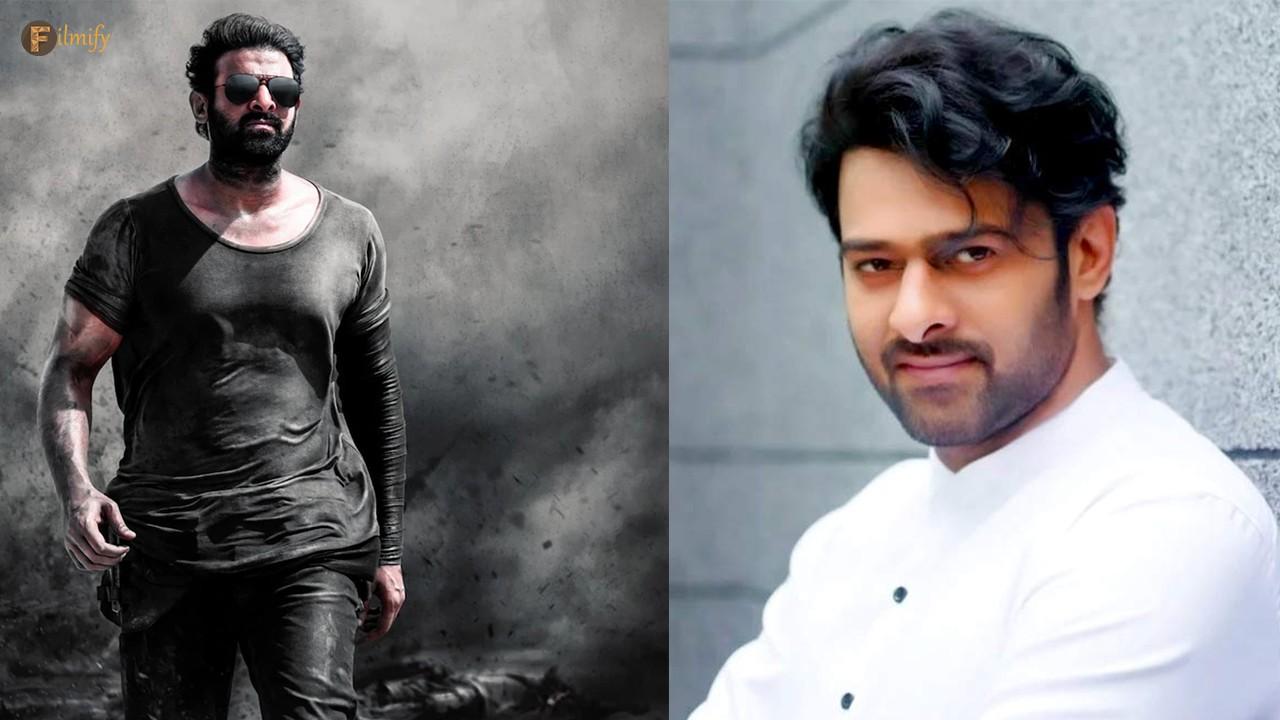 Is Prabhas bored of action movies