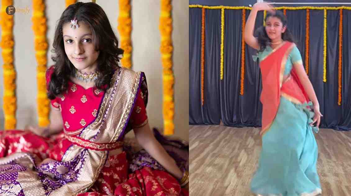sithara dance video viral on social media