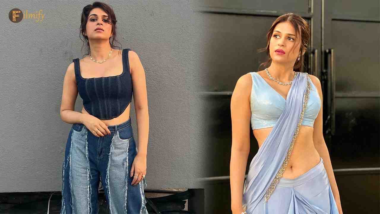 Shraddha Das once again posted her beautiful photos on Instagram