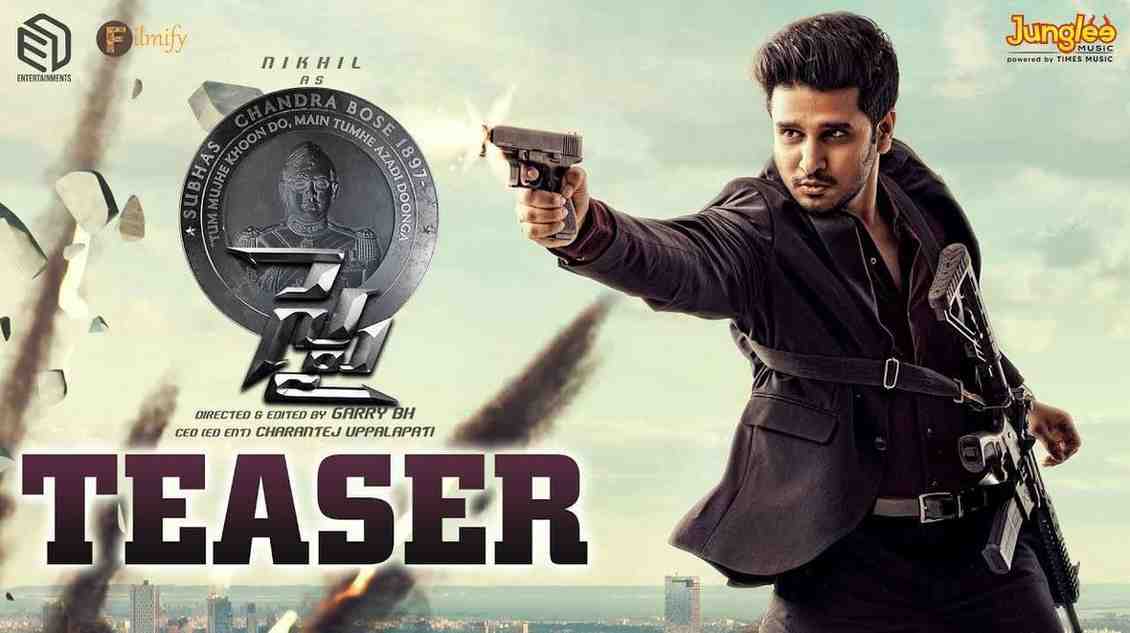 SPY movie Telugu Teaser