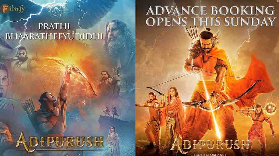 adhipurush movie advance bookings from sunday
