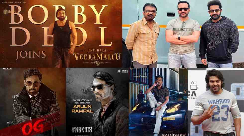 Bollywood heroes are villains in Tollywood