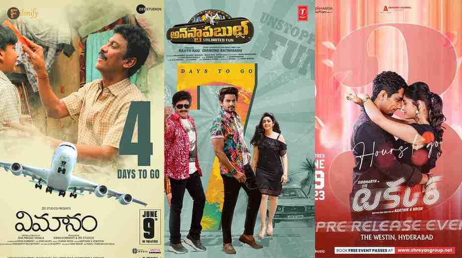 These are the 4 movies releasing on June 9.