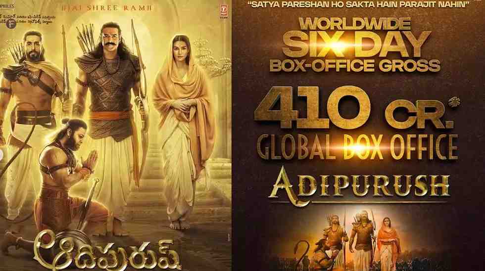 Aadipurush is a disaster movie here.. but it broke even there