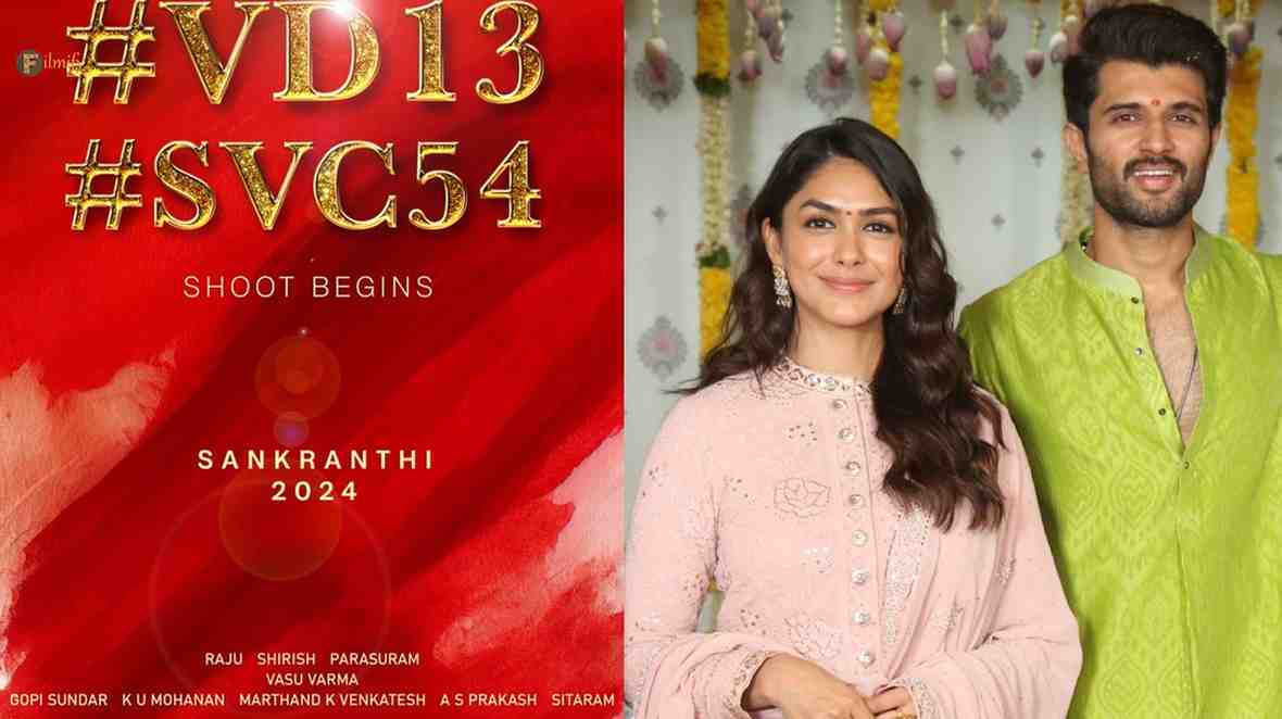 Mrinal Thakur entering the first schedule of VD13?