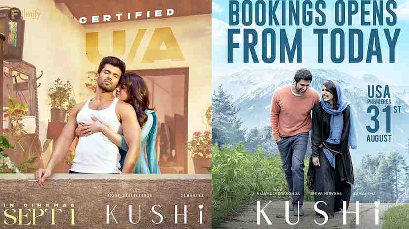 Kushi movie promotions