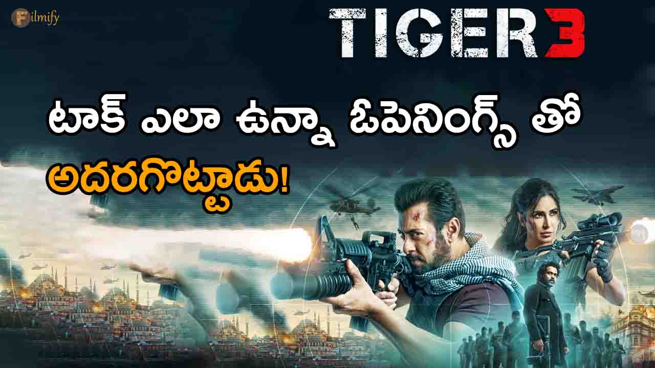 Tiger3 Movie Weekend Collections