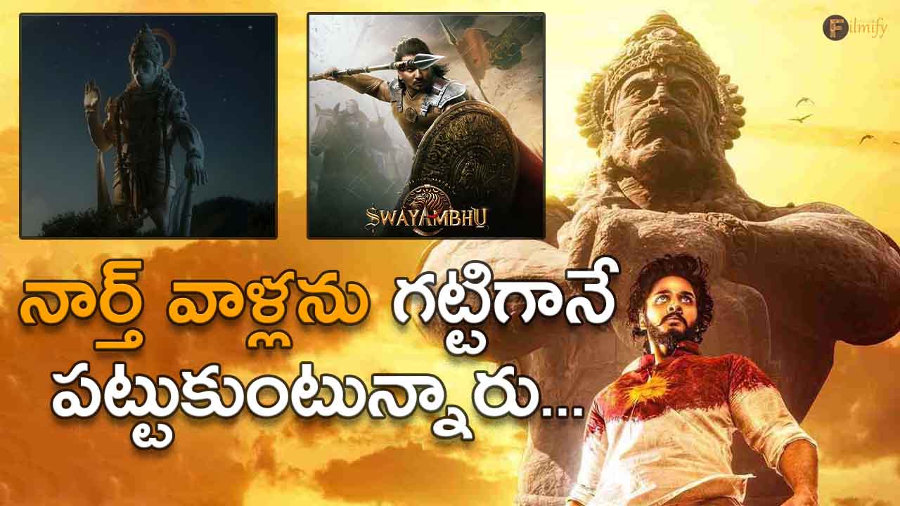 Telugu movies targeting North people now vishwambhara, Swayambhu movies