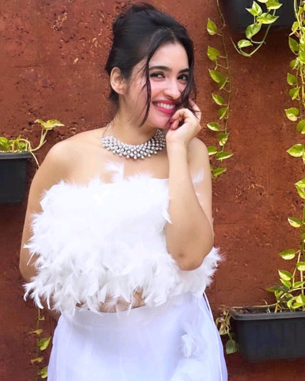 Rathika Rose photos in white dress went viral