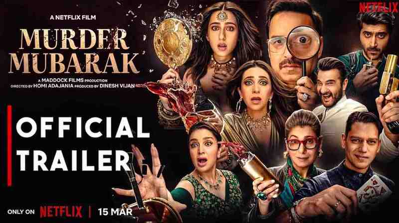 Murder Mubarak,Official Trailer,Pankaj Tripathi, Sara Ali Khan