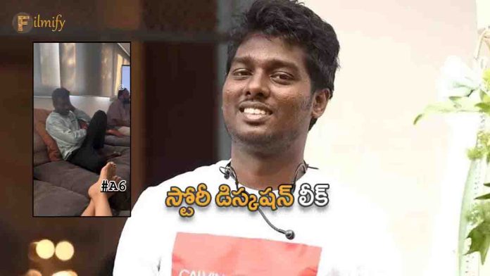 Atlee new movie story discussion leak