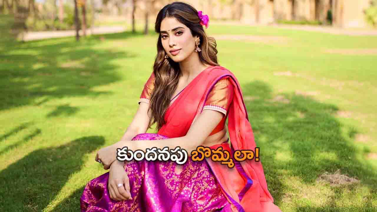 Janhvi Kapoor photoshoots in traditional wear