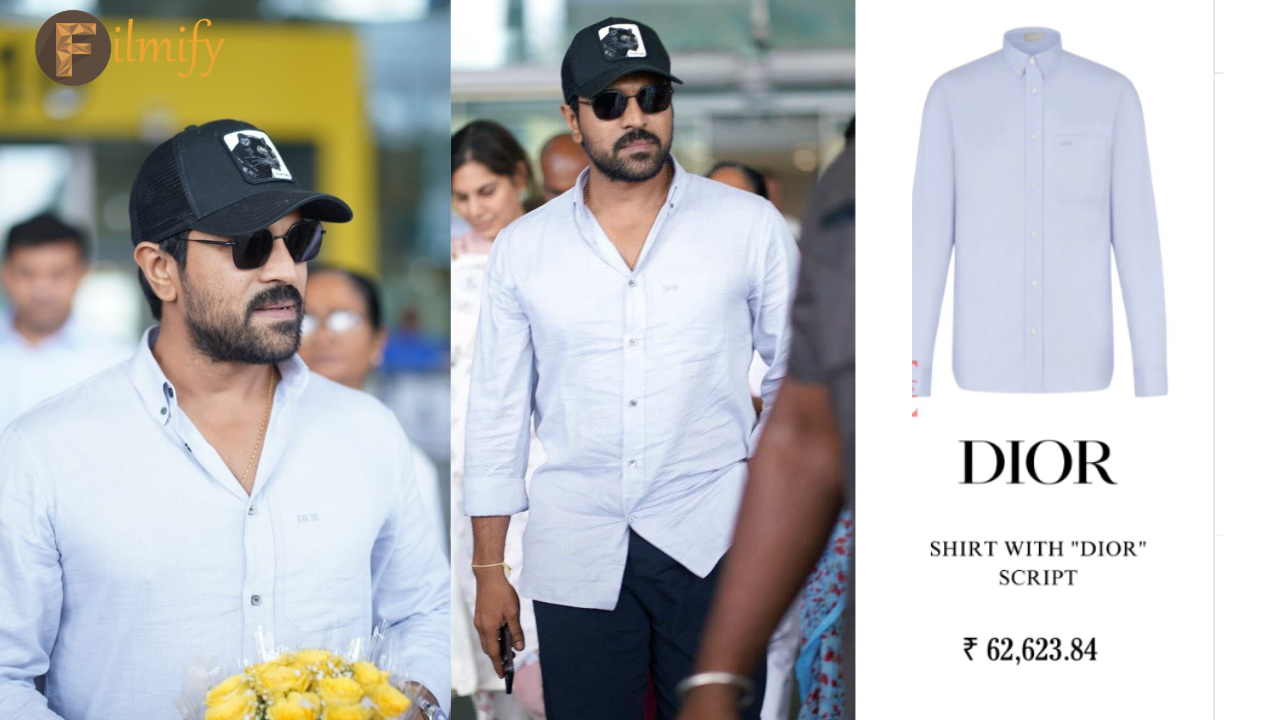 Ram Charan: Do you know the price of this shirt worn by Ram Charan?