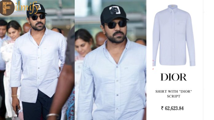 Ram Charan: Do you know the price of this shirt worn by Ram Charan?