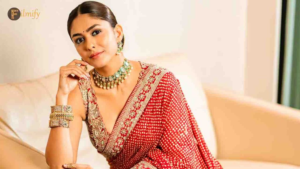 Mrunal Thakur will play the role of a middle class girl