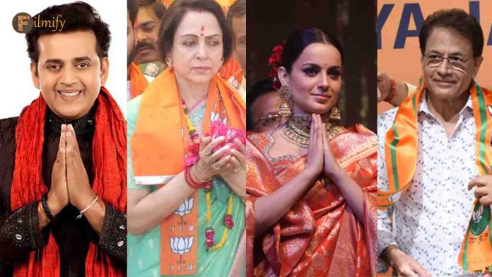 List of film political celebrities who are contesting as MPs in the elections