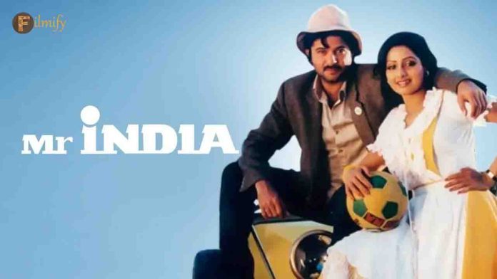 Boney Kapoor is planning to remake the classic movie Mr India