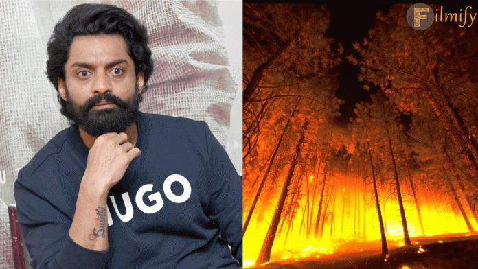 A huge fire accident in the shooting part of Kalyan Ram 